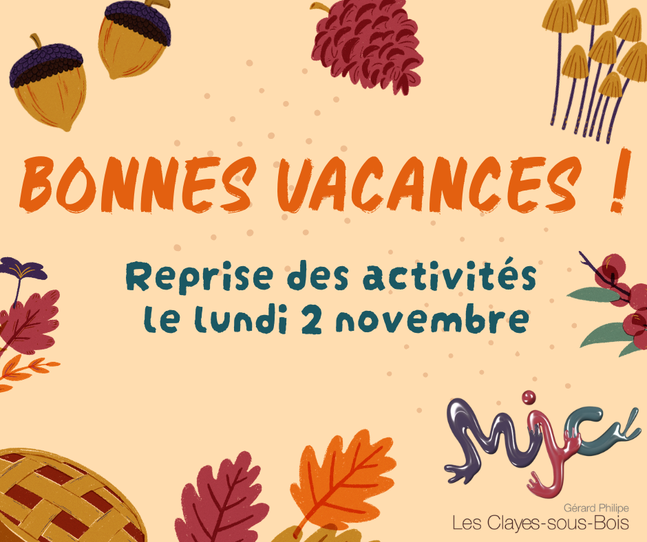 BONNES VACANCES