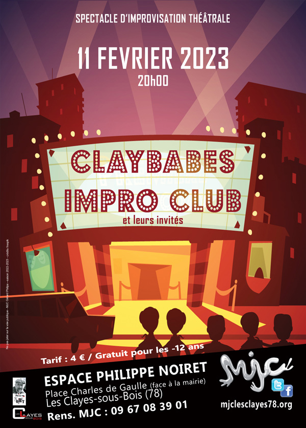 affiche ClaybabesClub lesClayes Fev2023 w01